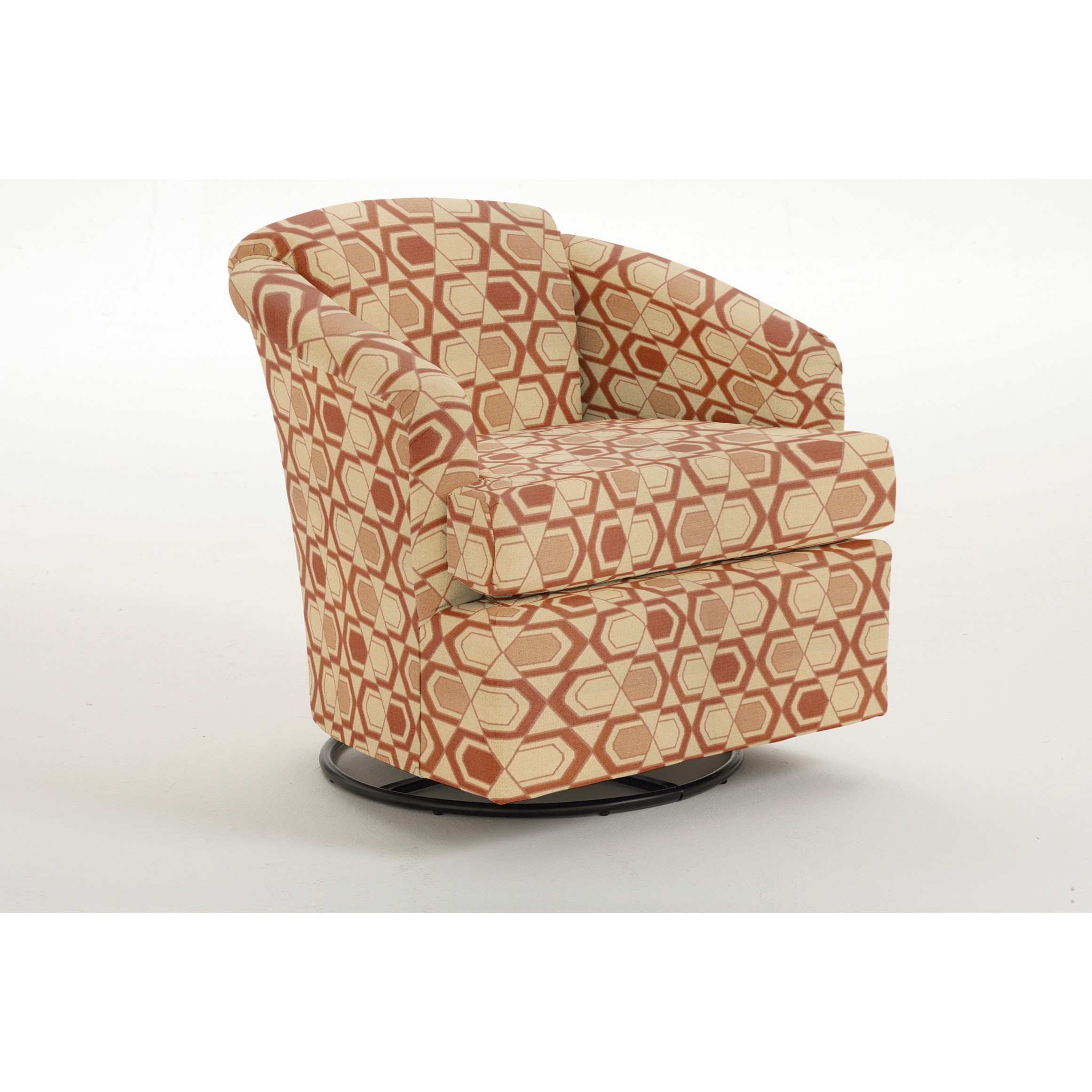 Lazy boy swivel cheap barrel chair